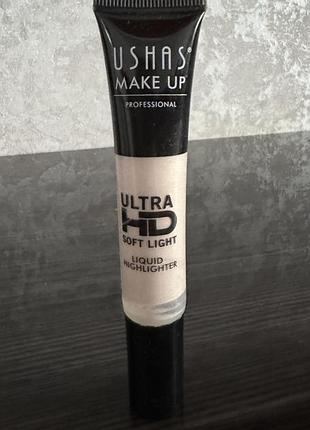 Хайлайтер ushas make up professional ultra hd soft light рідкий