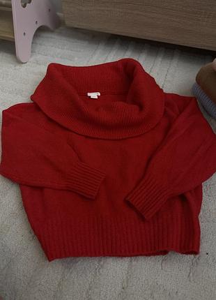 Светр жіночий h&m червоний
