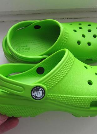 Кроксы crocs клоги сабо оригинал с13 5