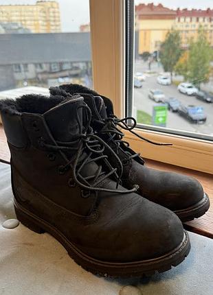 Черевики жіночі timberland чорні
