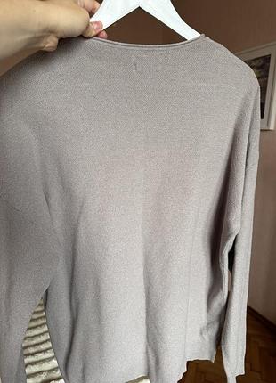 Стильний чоловічий текстурний джемпер massimo dutti (extrafine cotton) 2