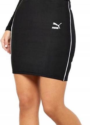 Спортивна мініспідниця puma classics rib skirt (оригінал)
