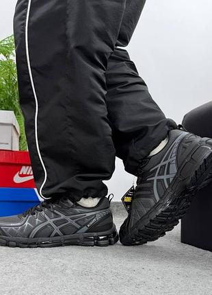 Чоловічі кросівки asics gel-kayano 20 black grey gore-tex thermo / smb+ 🔗