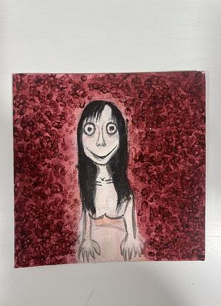 Картина «момо» акрилом на полотні