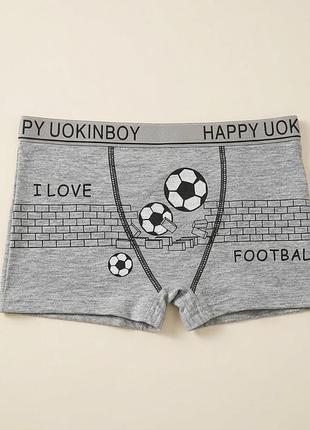 Детские трусы боксеры хлопка 4-6 лет