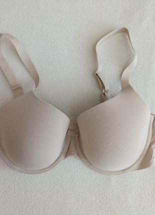 Бюстгальтер бежевый m&amp;s 75-80d