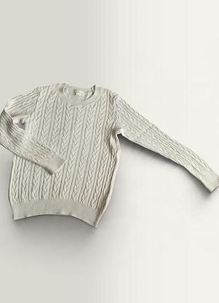Светр жіночий h&m молочний розмір s