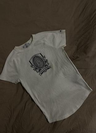 Футболка tommy hilfiger crest logo оригінал, розмір m, молочна