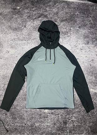 Худі чоловіче nike dri-fit сіре, розмір m