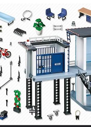 Конструктор playmobil полицейское участку 6