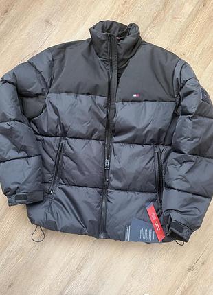 Пуховик чоловічий tommy hilfiger чорний