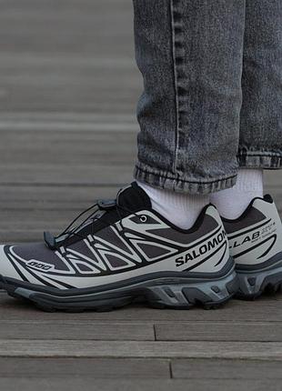 Чоловічі кросівки salomon xt-6 lab sweet grey / smb+ 🔗