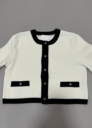 Гарна біла кофтинка h&m розмір s 2