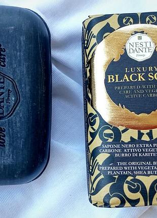 Italy, nesti dante luxury original carbon &amp;shea butter, unisex нишевое парфюмированное натуральное мыло премиум для лица, тела, шампунь,пилинг