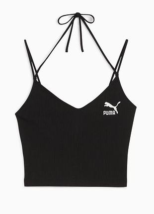 Оригінальна спортивна майка, топ в рубчик puma