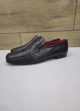 Лофери чоловічі bally чорні шкіряні
