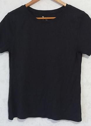 Футболка базова чорна. eur.14