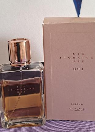 Signature for her oriflame  parfum 40мл.