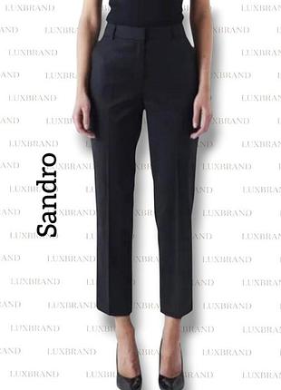 Брюки шерстяные sandro