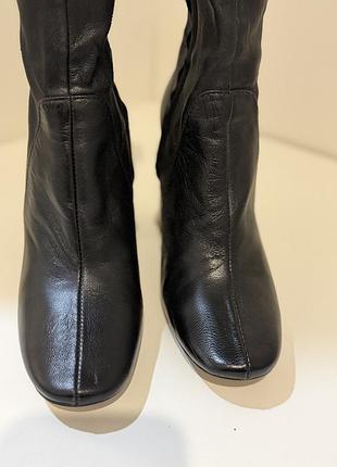 Чорні черевички zara на підборах, 37 розмір 🖤
