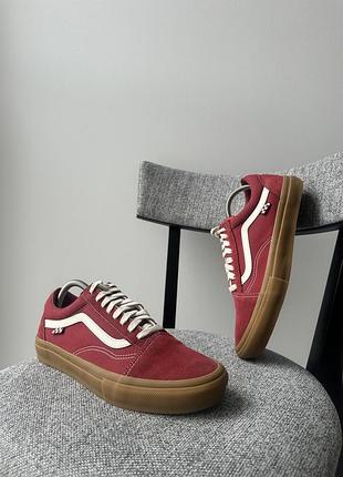 Чоловічі професійні осінні низькі кеди взуття кросівки vans skate old skool