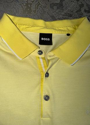 Стильна яскраве поло  hugo boss оригінал 4