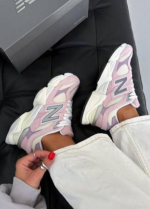 Женские кроссовки new balance 9060 rose sugar angora / smb+ 🔗