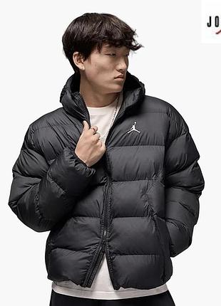 Куртка чоловіча nike air jordan чорна