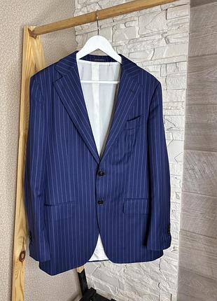 Чоловічий оригінальний преміальний піджак suitsupply pure wool  s130