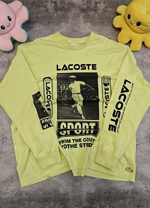 Футболка лонгслів rene lacoste limeira