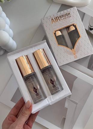 Charlotte tilbury airbrush flawless mini setting spray kit — ідеальна фіксація вашого макіяжу