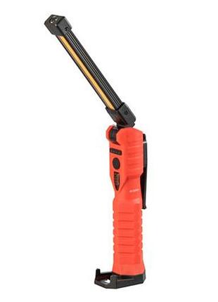 Фонарь магнитный intertool-storm 3+3вт x 1200лм x 240мaч 7 (lb-0140)