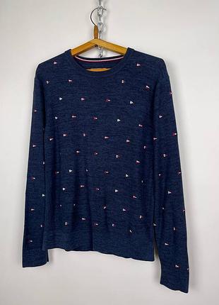 Tommy hilfiger монограмний чоловічий пуловер , кофта 2