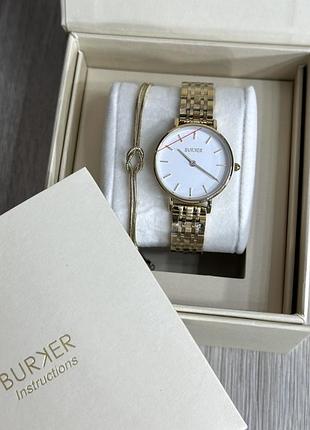 Годинник burker ruby petite gold white