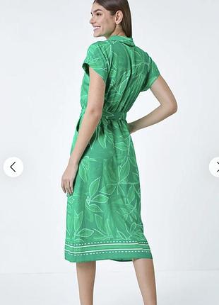 Новое с карманами и поясом платье 👗 4