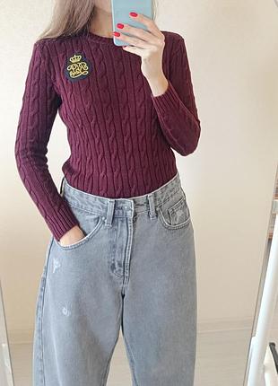 Джемпер в коси ralph lauren