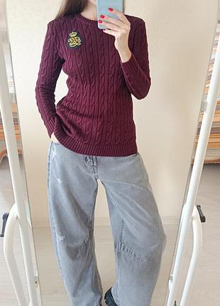 Джемпер в коси ralph lauren 2
