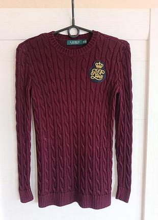 Джемпер в коси ralph lauren 9