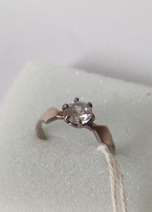 Серебряная кольца с позолотой