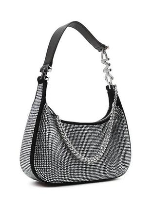 Вечірня оригінальна жіноча сумка michael kors piper small pouchette shoulder bag