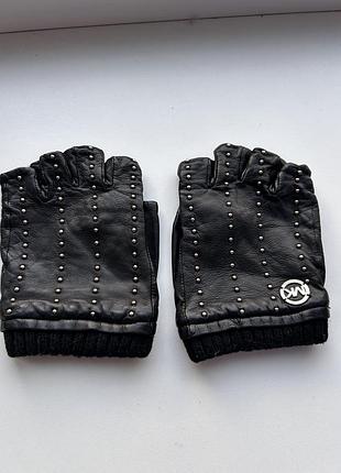 Рукавиці митенки vera pelle michael kors
