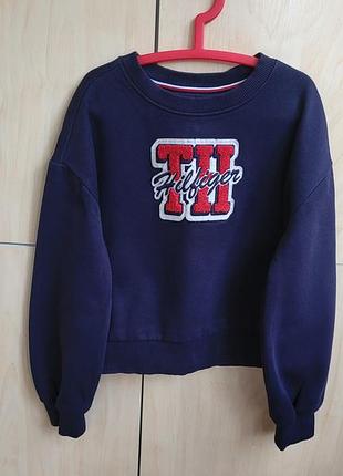 Свитшот на флисе Tommy hilfiger на 8-10 лет