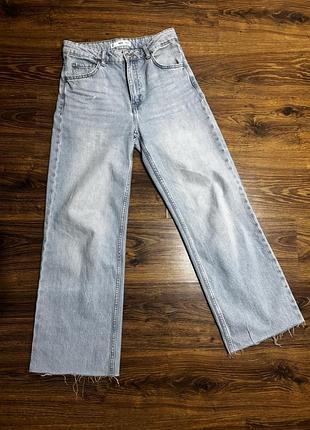 Джинси wide leg mango 27p. 🩵