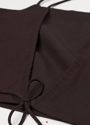 Топ лляний h&m 2