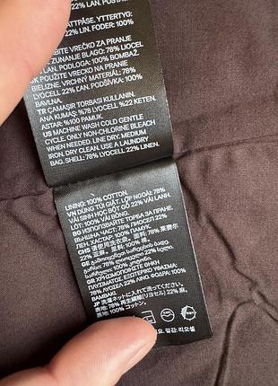 Топ лляний h&m 4