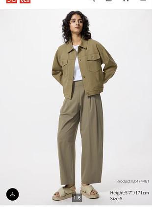 Широкі брюки uniqlo