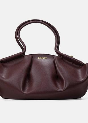Сумка жіноча  loewe paseo (burgundy)