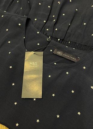 Новое вискозное миди платье m&amp;s collection 9