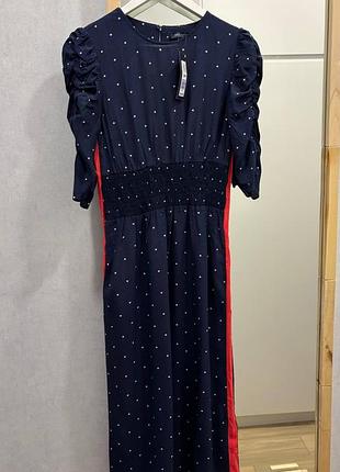 Новое вискозное миди платье m&amp;s collection 7