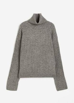 Светр в рубчик  h&m 9